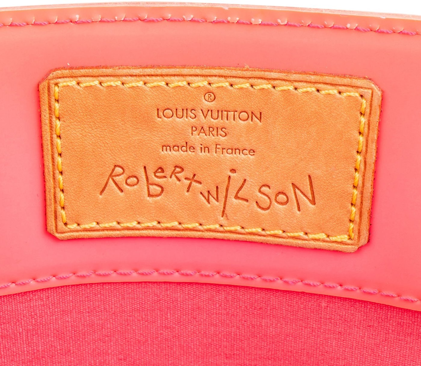 Louis Vuitton x Robert Wilson Monogram Vernis Leather Reade GM Handbag