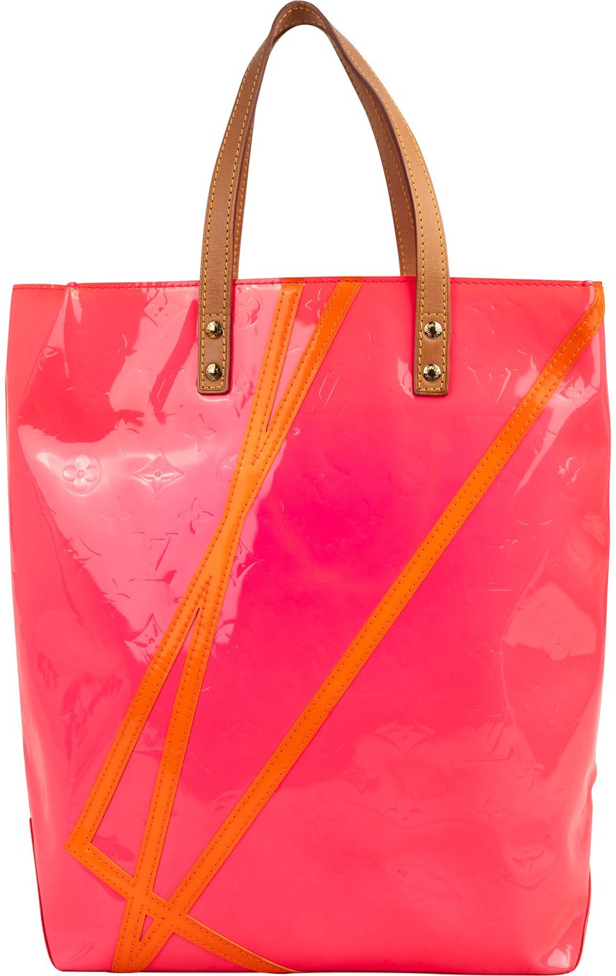 Louis Vuitton x Robert Wilson Monogram Vernis Leather Reade GM Handbag