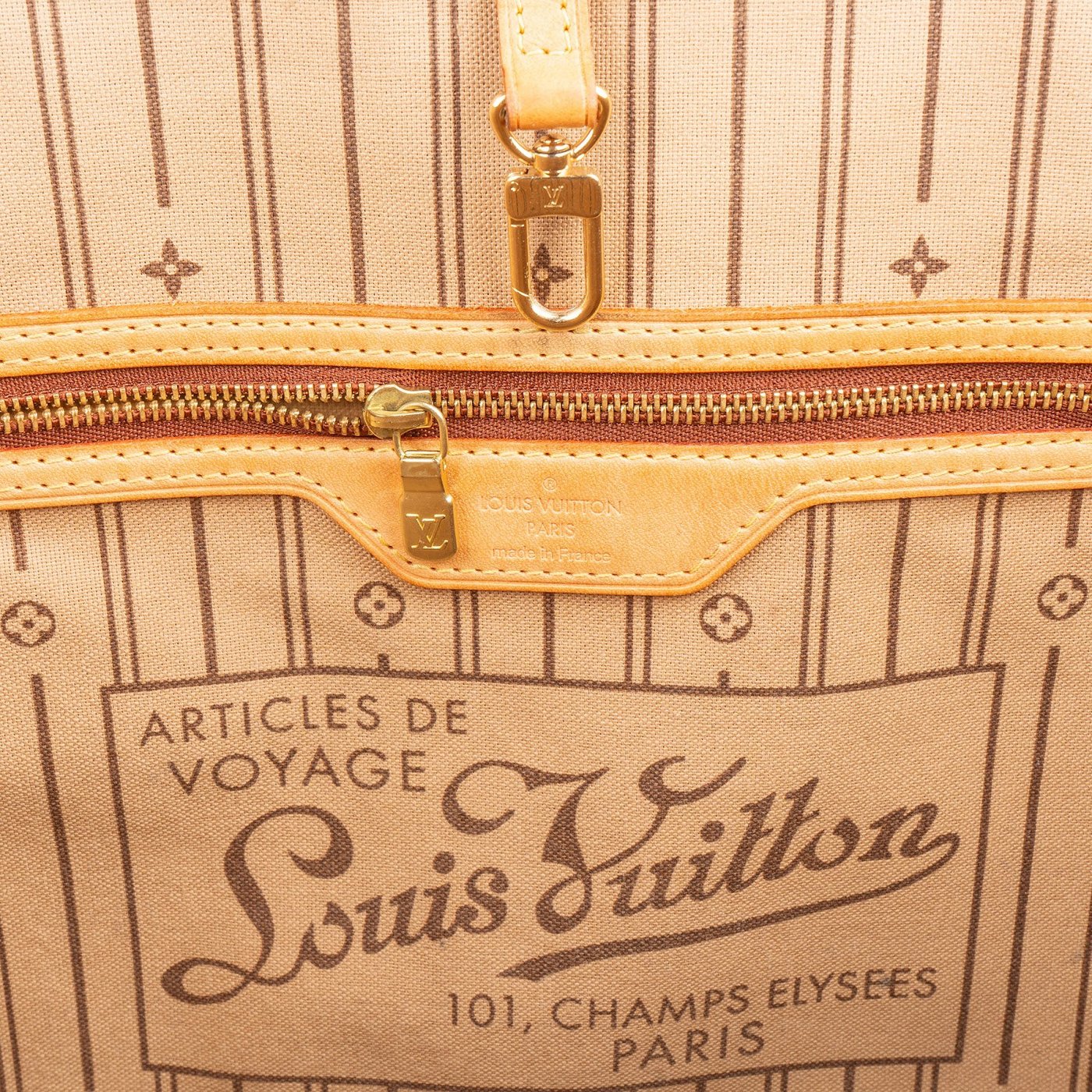 Louis Vuitton Monogram Canvas Neverfull MM Shoulder Bag