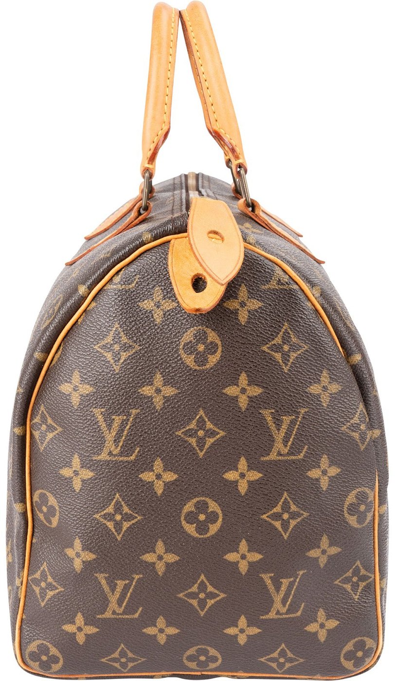 Louis Vuitton Monogram Canvas Speedy 35 Handbag