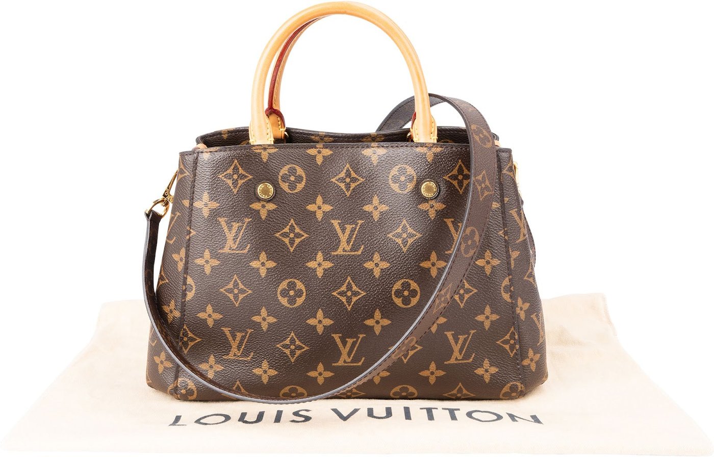 Louis Vuitton Monogram Canvas Montaigne BB Handbag