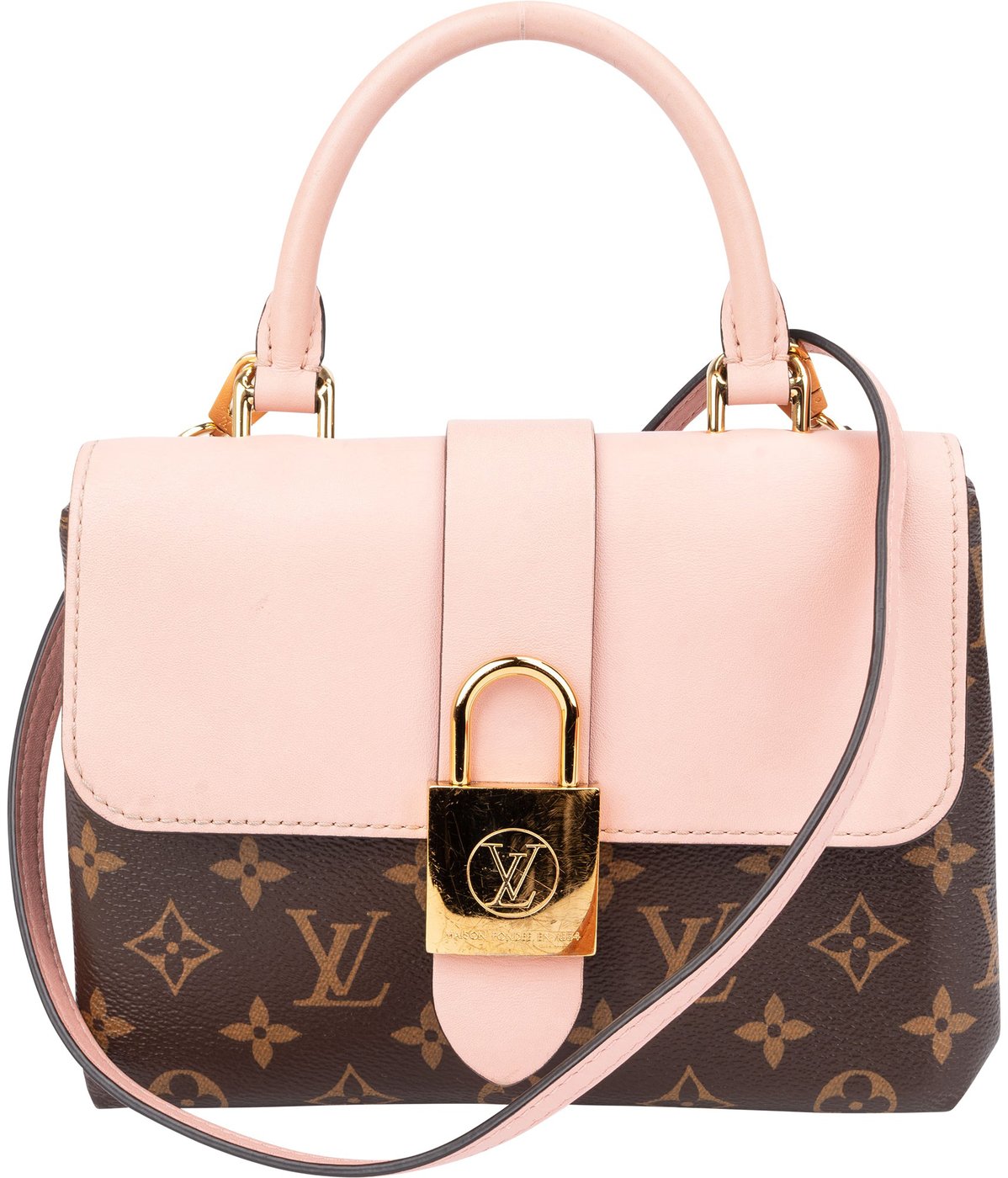Louis Vuitton Canvas Monogram Locky BB Handbag