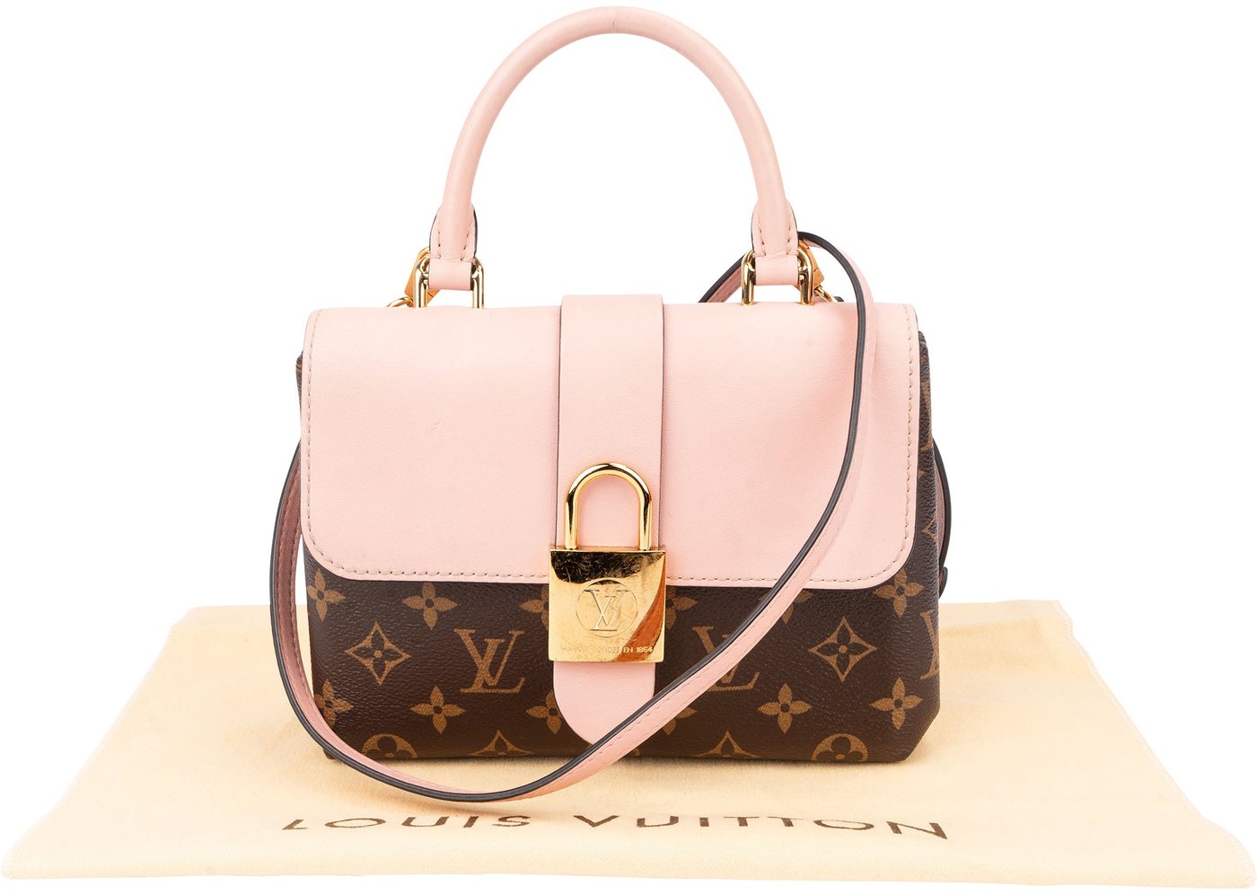 Louis Vuitton Canvas Monogram Locky BB Handbag