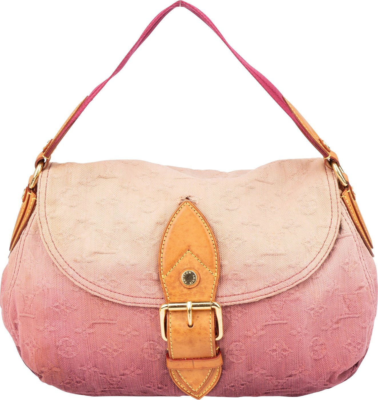Louis Vuitton Denim Monogram Sunshine Handbag