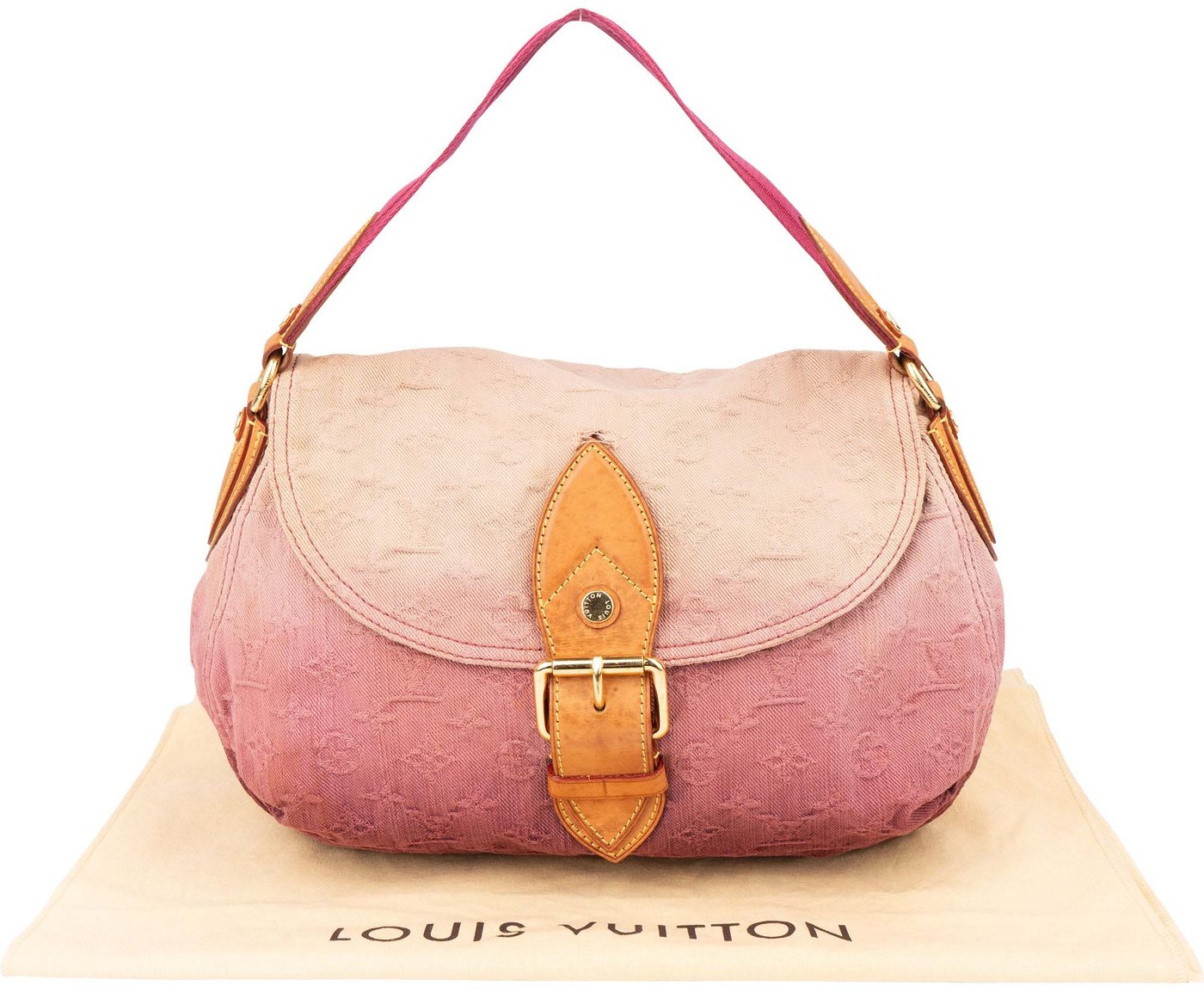 Louis Vuitton Denim Monogram Sunshine Handbag