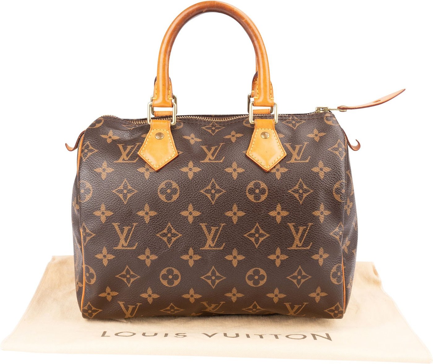 Louis Vuitton Monogram Canvas Speedy 25 Handbag