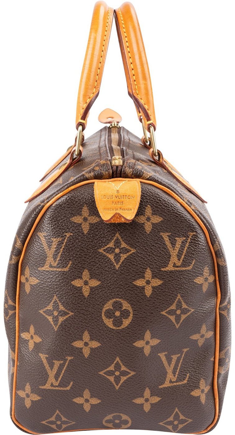 Louis Vuitton Monogram Canvas Speedy 25 Handbag
