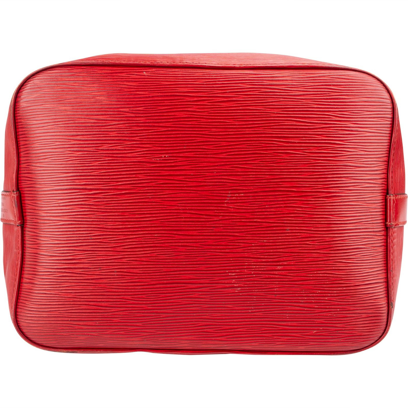 Louis Vuitton Red Epi Leather Sac Noé Petit Shoulder Bag