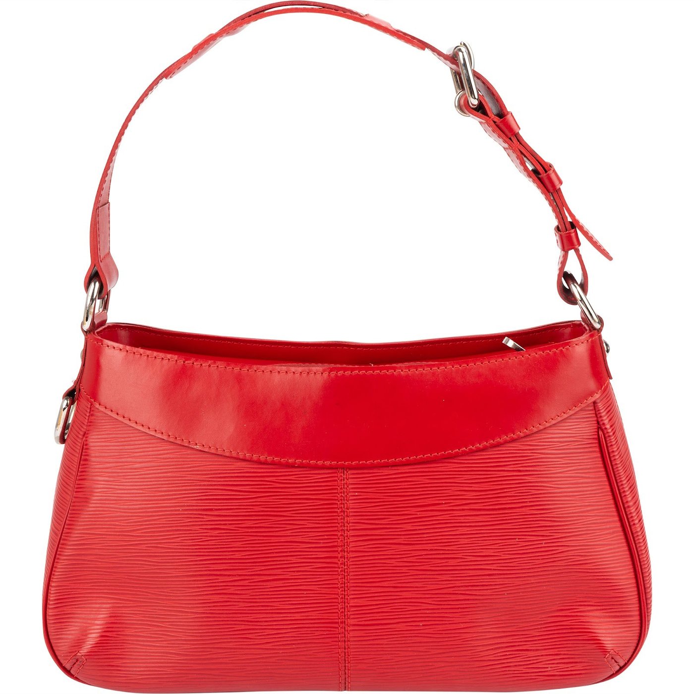 Louis Vuitton Red Epi Leather Turenne PM Shoulder Bag