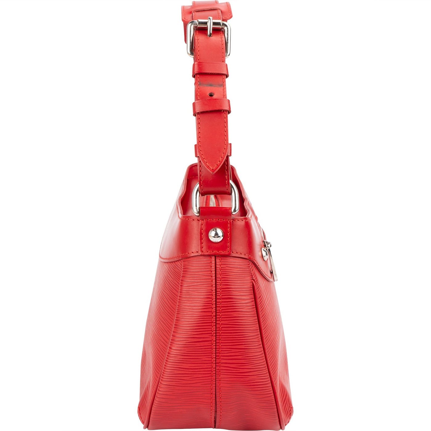 Louis Vuitton Red Epi Leather Turenne PM Shoulder Bag