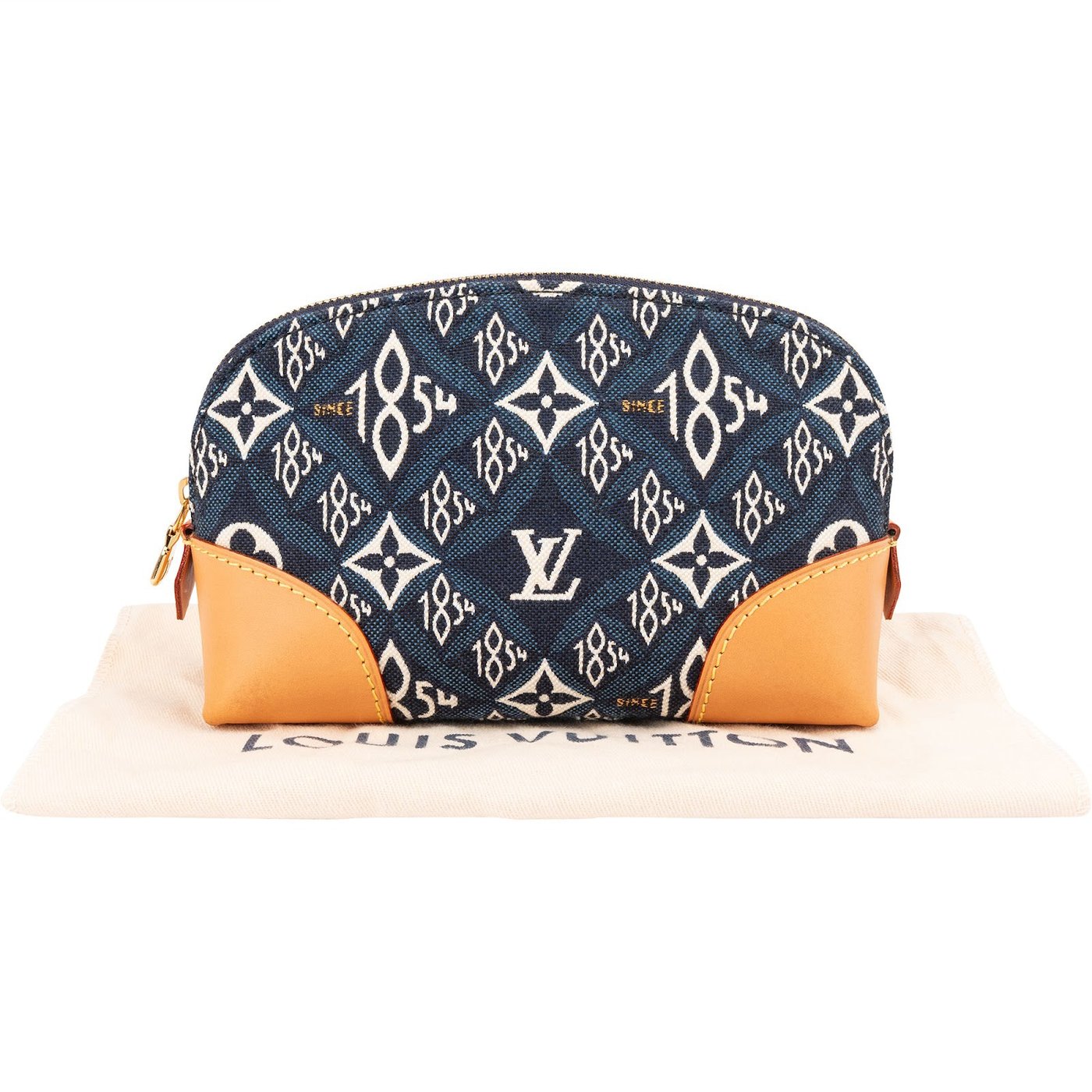 Louis Vuitton Jacquard Canvas Monogram Since 1854 Cosmetic Pouch