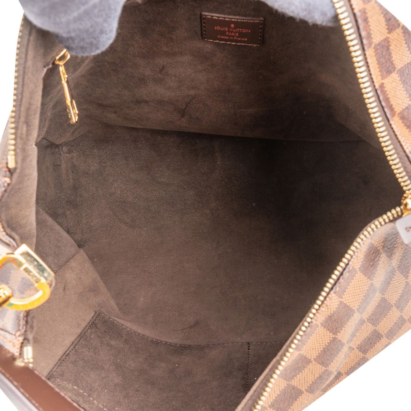 Louis Vuitton Monogram Damier Ebene Canvas Portobello GM Handbag