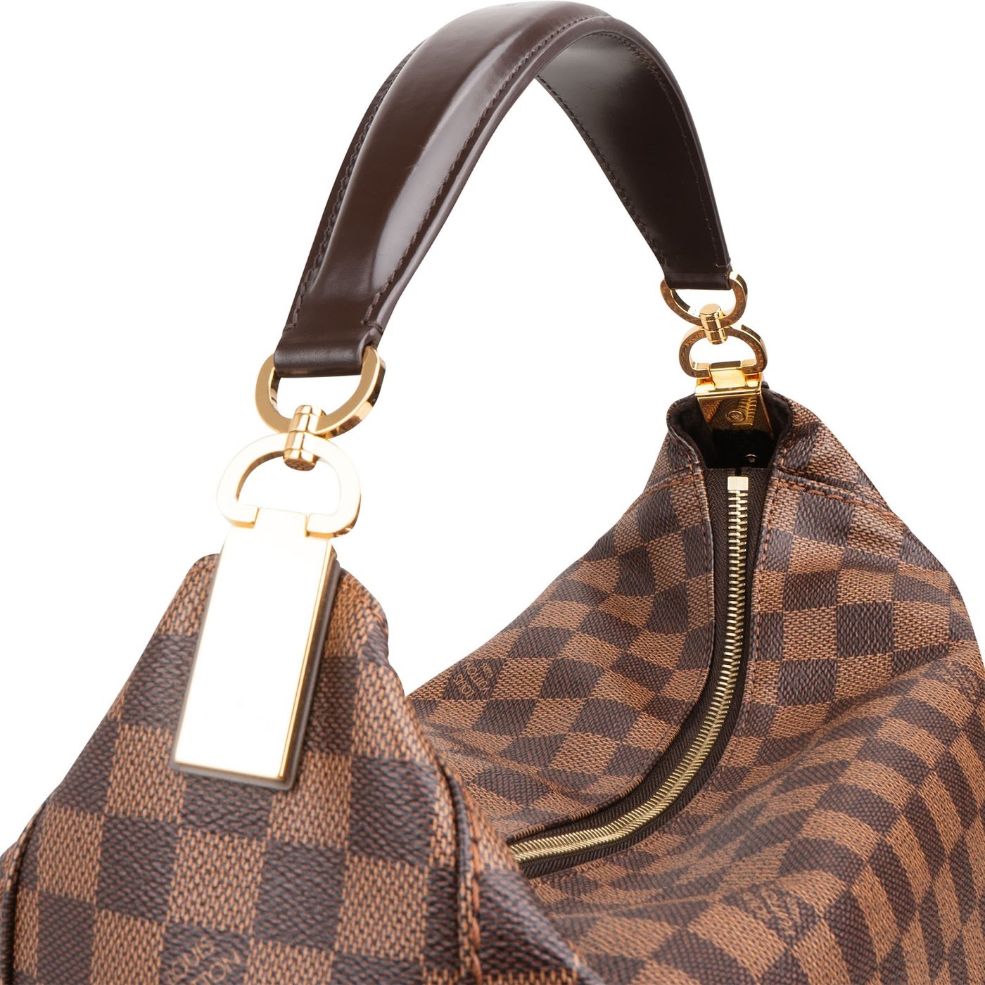 Louis Vuitton Monogram Damier Ebene Canvas Portobello GM Handbag
