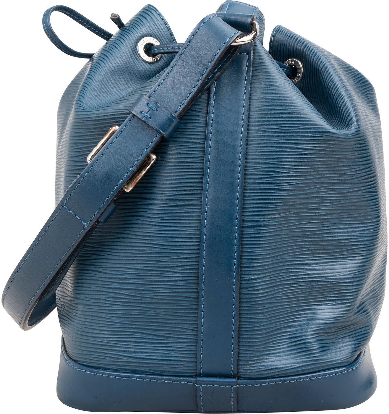 Louis Vuitton Blue Epi Leather NM Sac Noé Petit Shoulder Bag