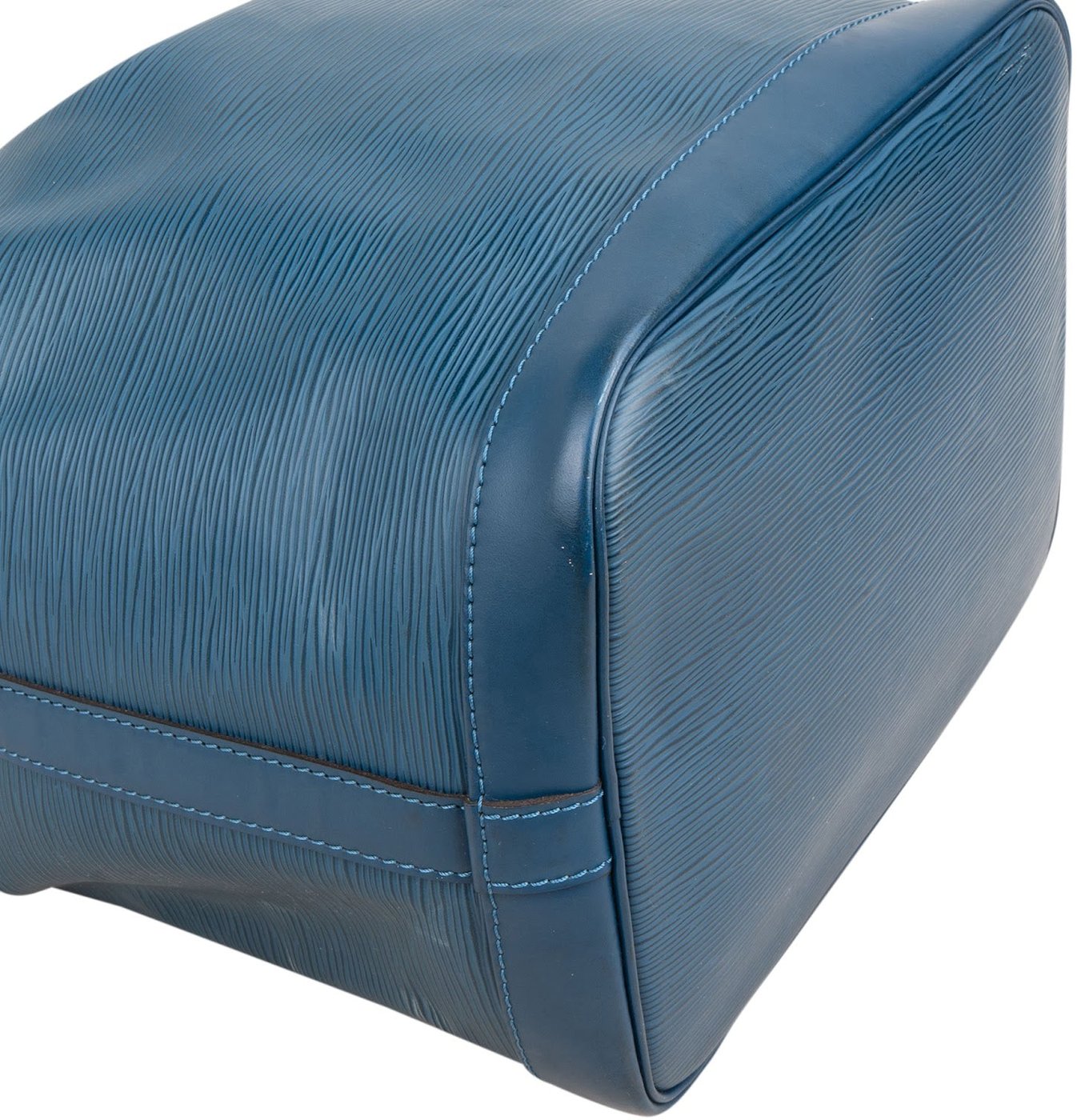 Louis Vuitton Blue Epi Leather NM Sac Noé Petit Shoulder Bag