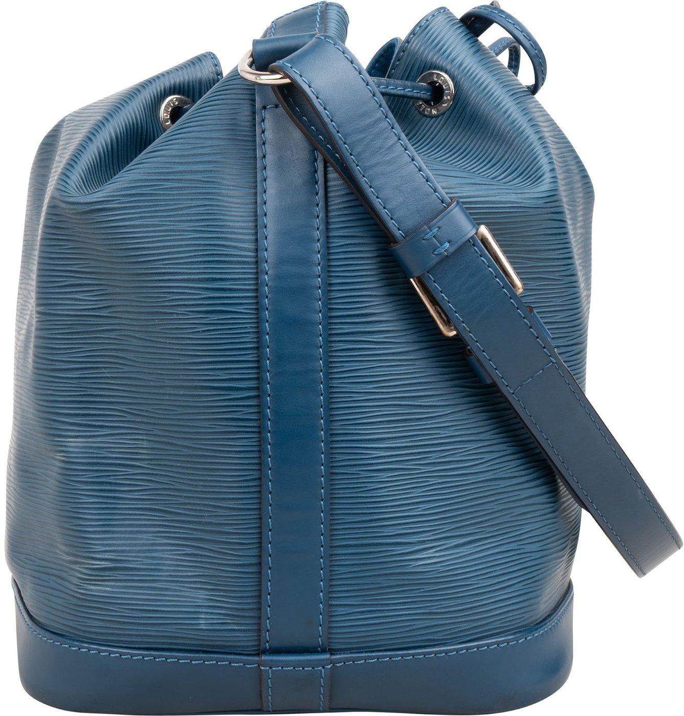 Louis Vuitton Blue Epi Leather NM Sac Noé Petit Shoulder Bag