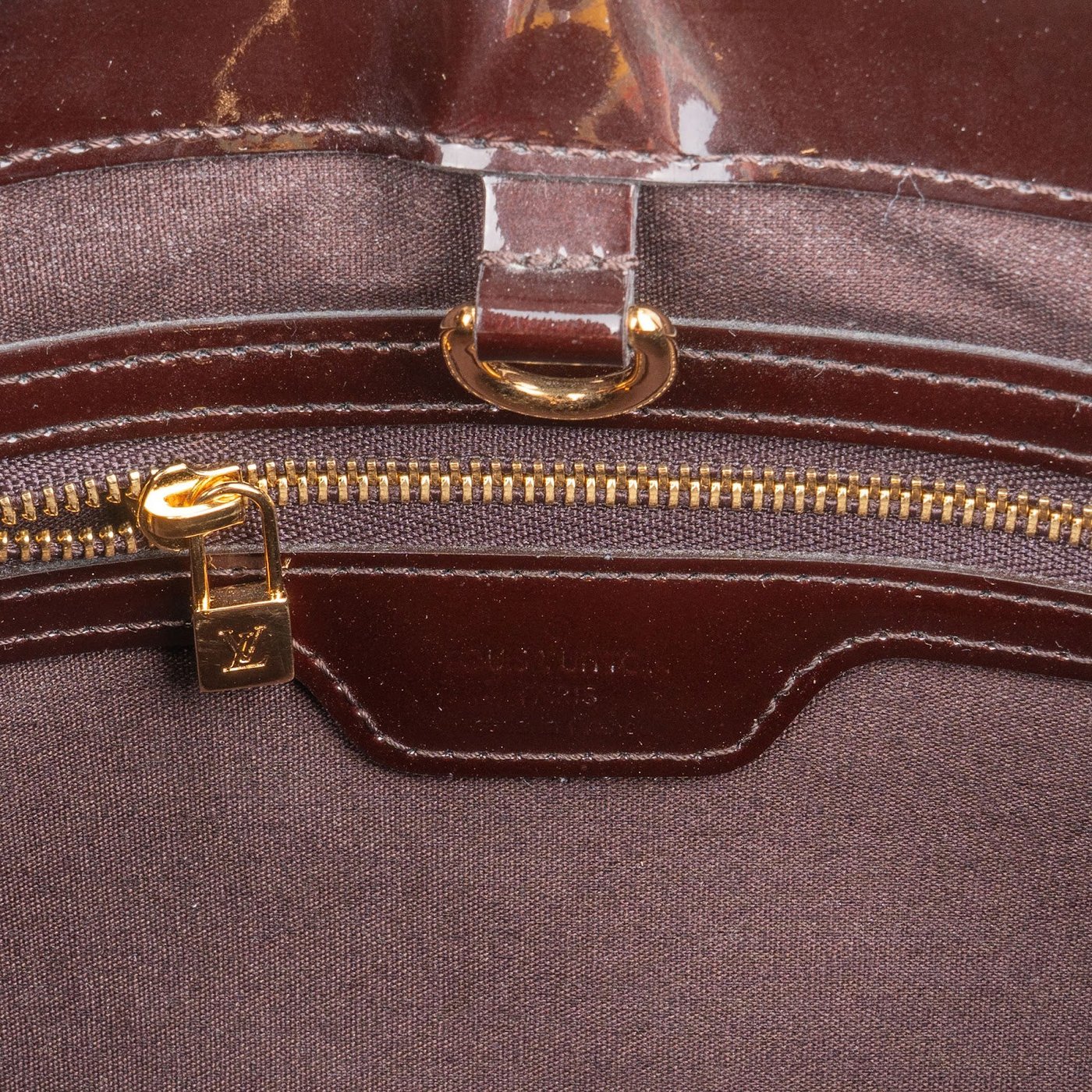 Louis Vuitton Monogram Vernis Leather Wilshire PM Handbag