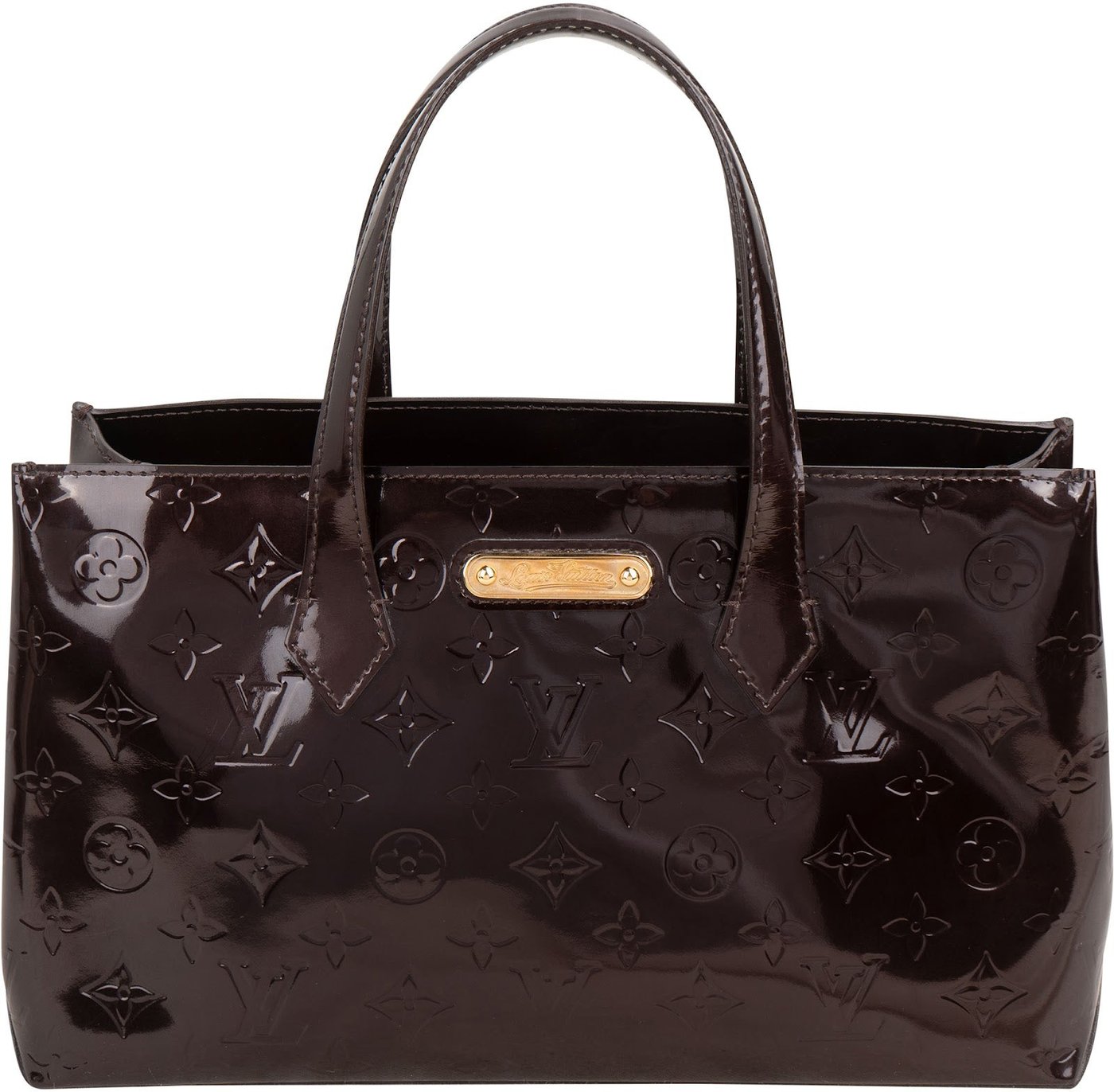 Louis Vuitton Monogram Vernis Leather Wilshire PM Handbag
