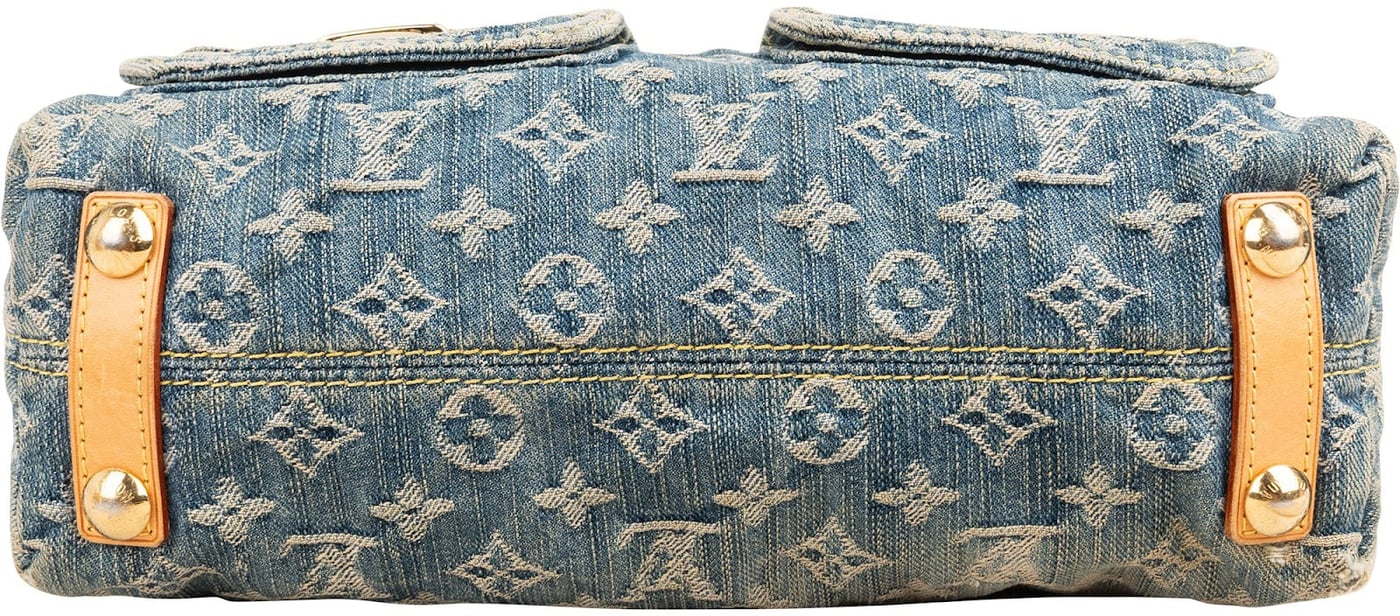 Louis Vuitton Monogram Denim Baggy PM Shoulder Bag