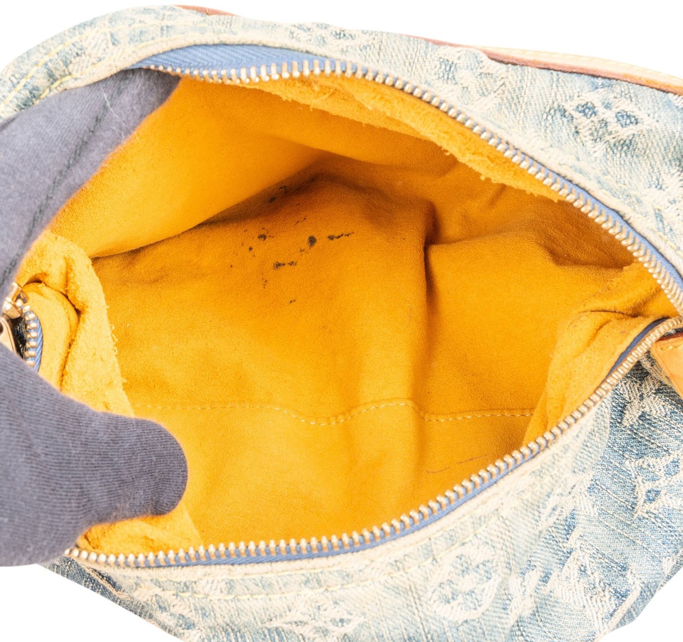 Louis Vuitton Monogram Denim Baggy PM Shoulder Bag