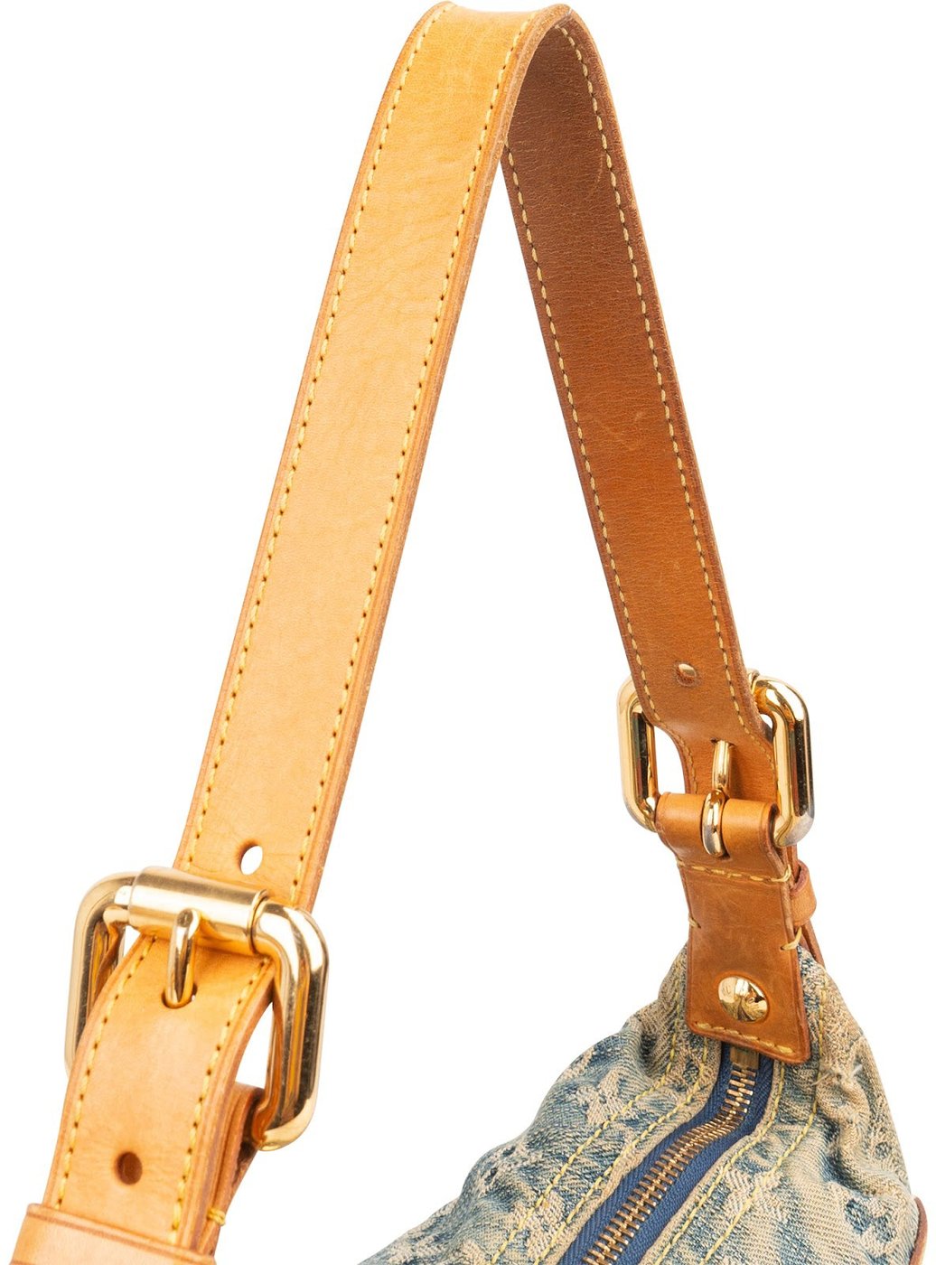 Louis Vuitton Monogram Denim Baggy PM Shoulder Bag