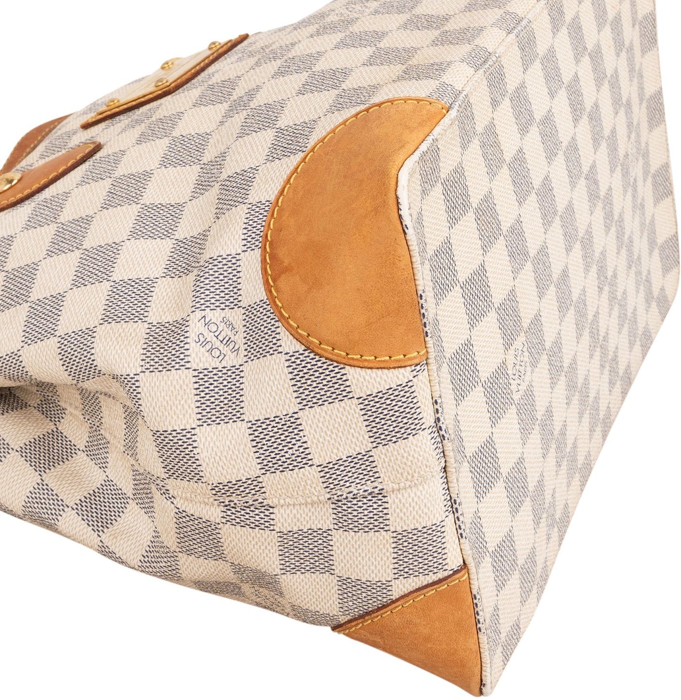 Louis Vuitton Monogram Damier Azur Canvas Hampstead PM Shoulder Bag