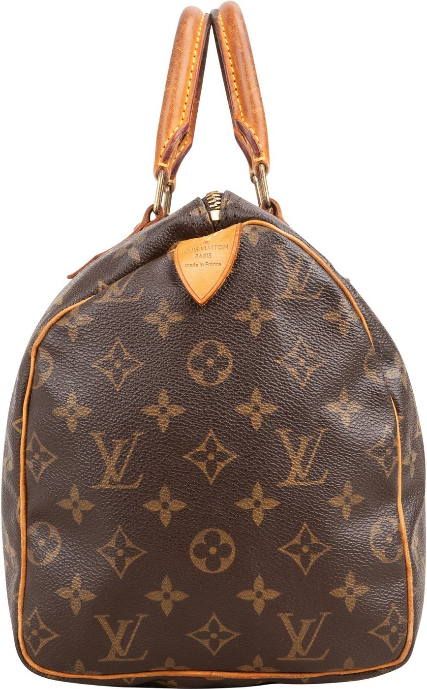 Louis Vuitton Monogram Canvas Speedy 30 Handbag