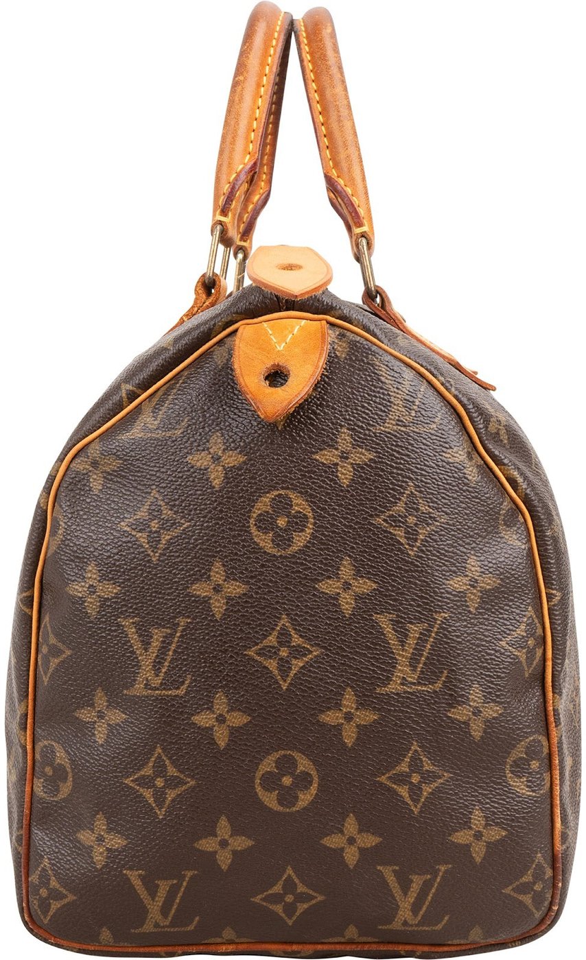 Louis Vuitton Monogram Canvas Speedy 30 Handbag