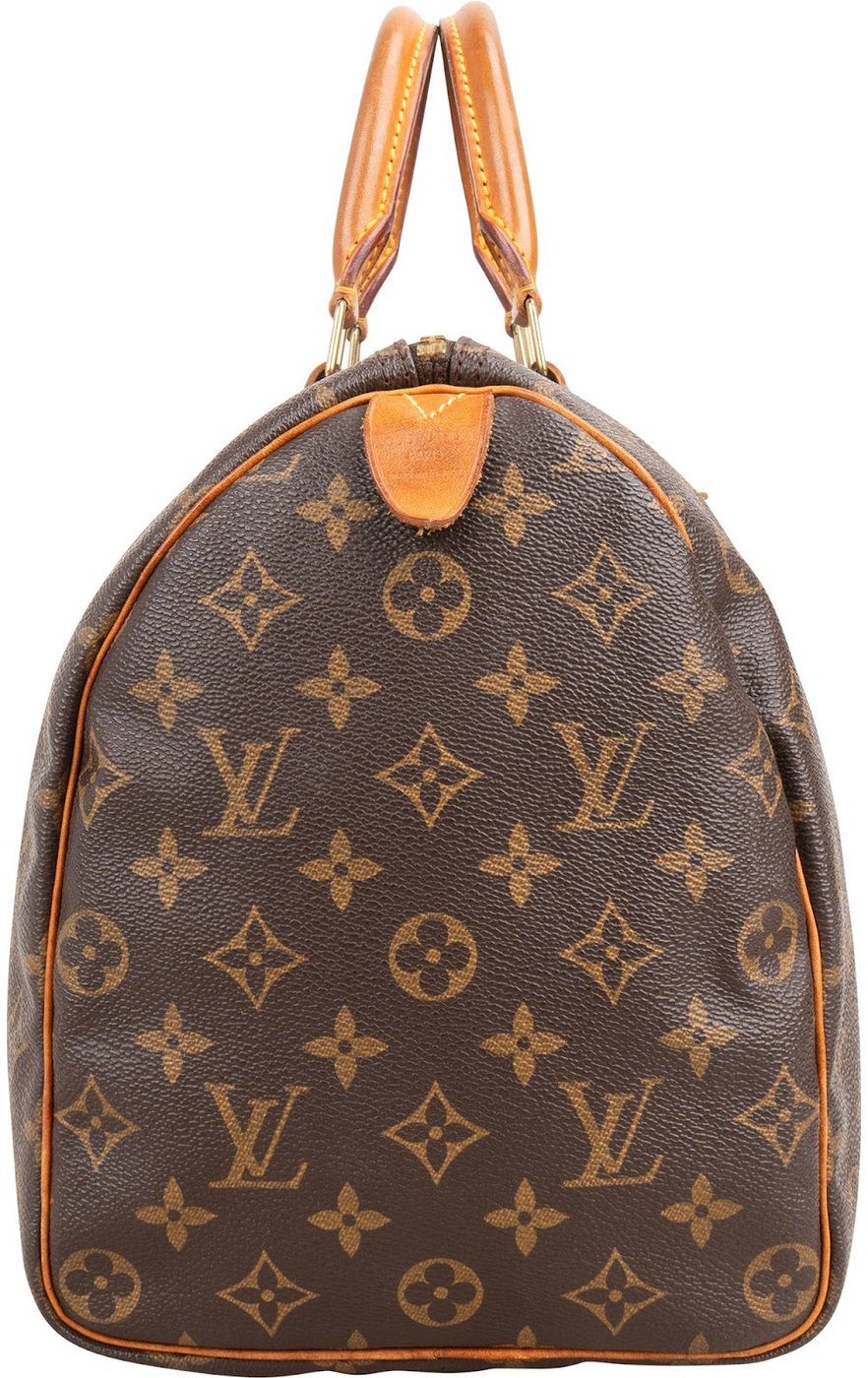 Louis Vuitton Monogram Canvas Speedy 35 Handbag