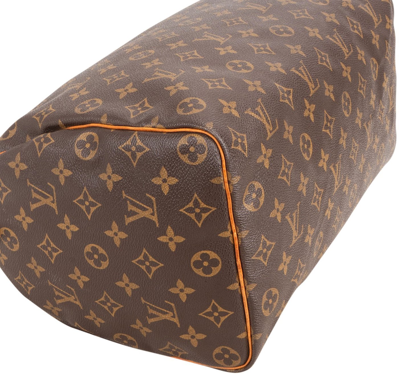 Louis Vuitton Monogram Canvas Speedy 35 Handbag