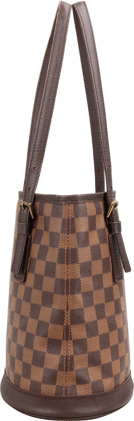 Louis Vuitton Monogram Damier Ebene Bucket PM Shoulder Bag