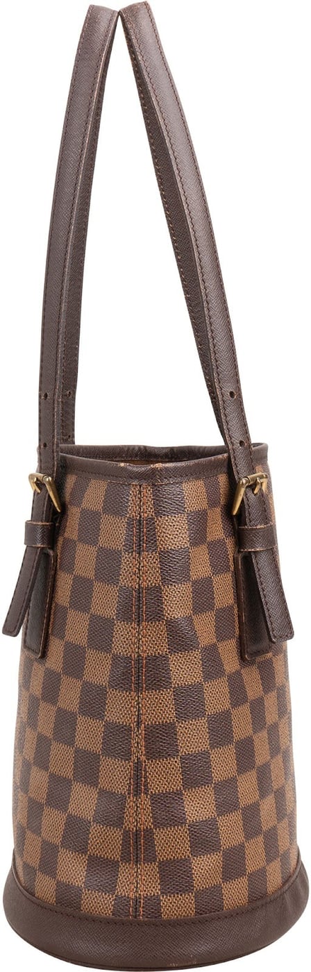 Louis Vuitton Monogram Damier Ebene Bucket PM Shoulder Bag