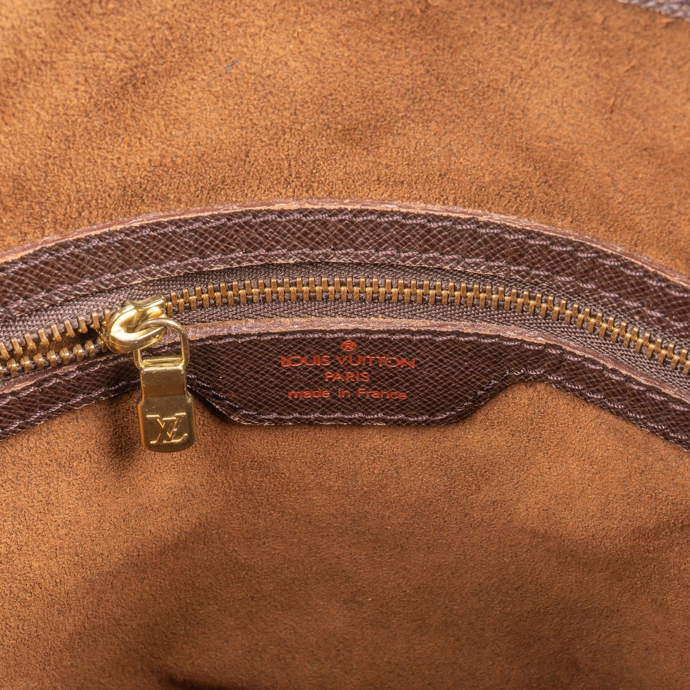 Louis Vuitton Monogram Damier Ebene Bucket PM Shoulder Bag