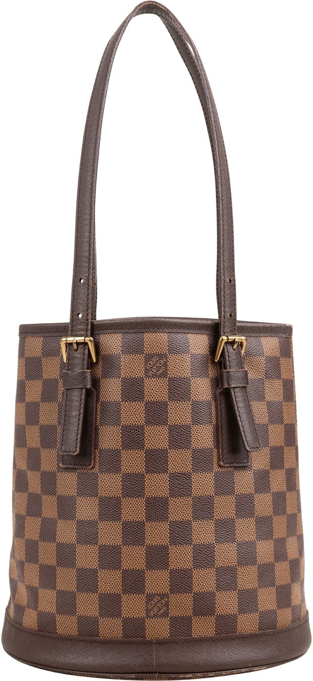 Louis Vuitton Monogram Damier Ebene Bucket PM Shoulder Bag