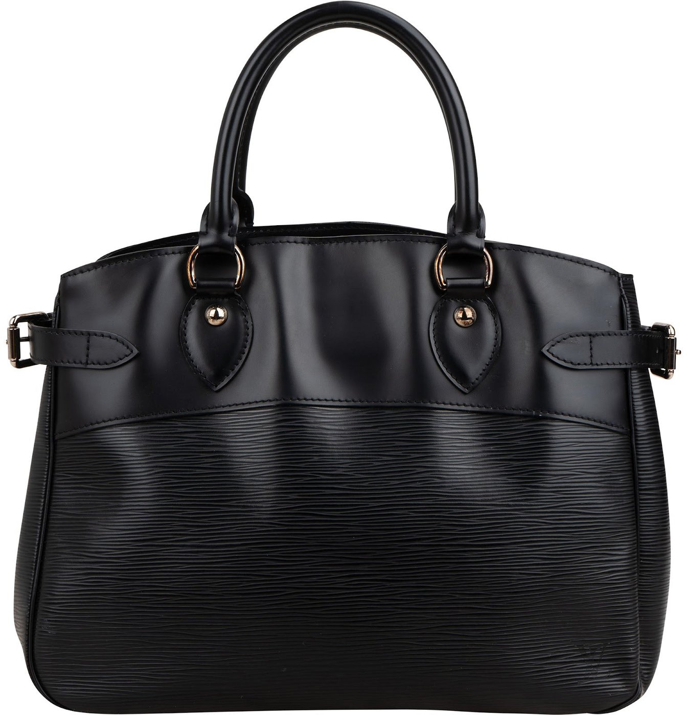 Louis Vuitton Noir Epi Leather Passy Handbag