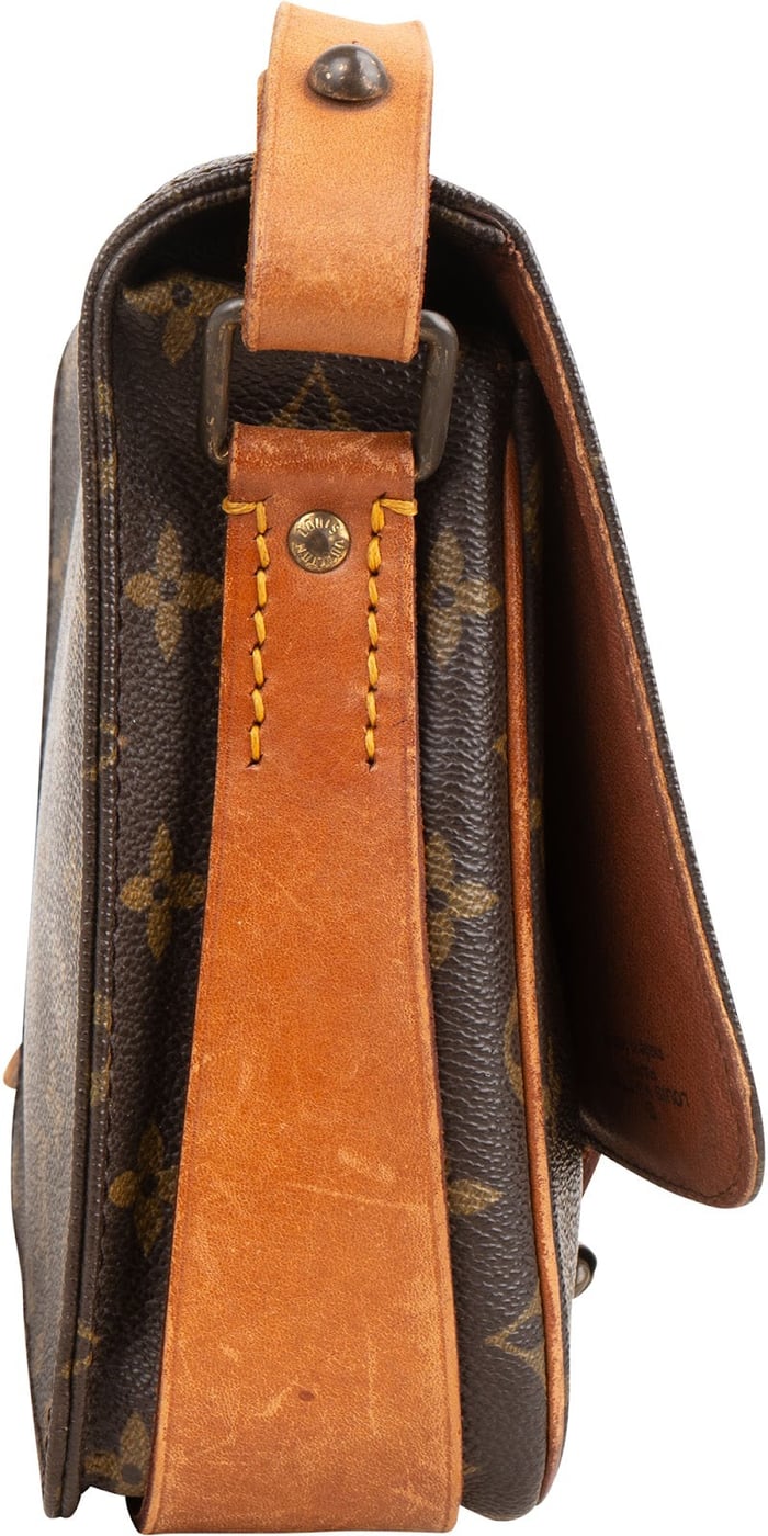 Louis Vuitton Monogram Canvas Cartouchiere MM Crossbody Bag