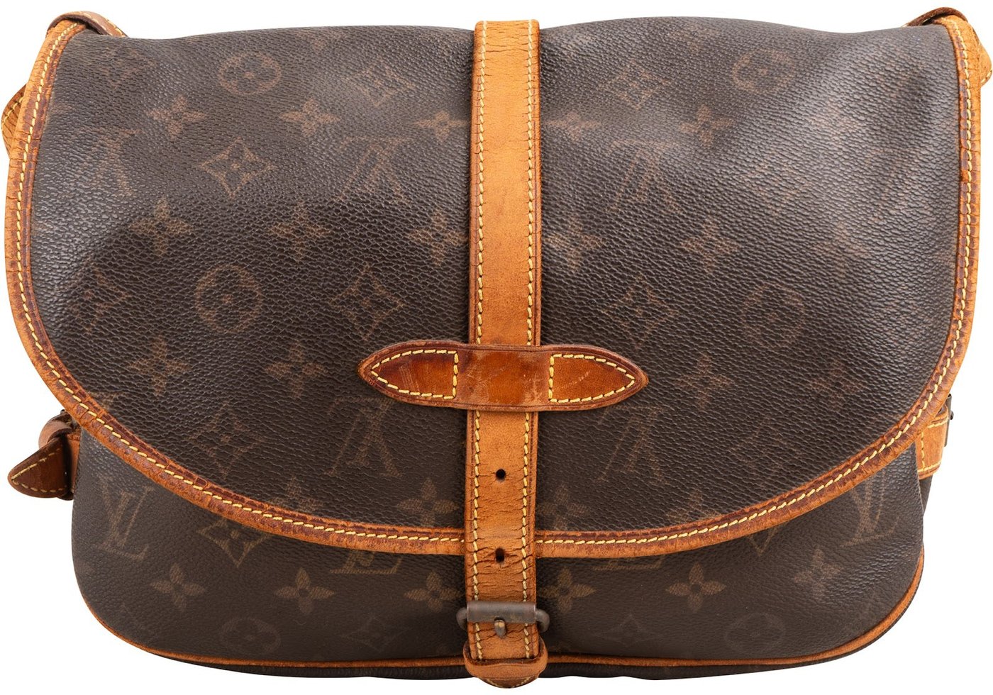 Louis Vuitton Monogram Canvas Saumur 30 Crossbody Bag