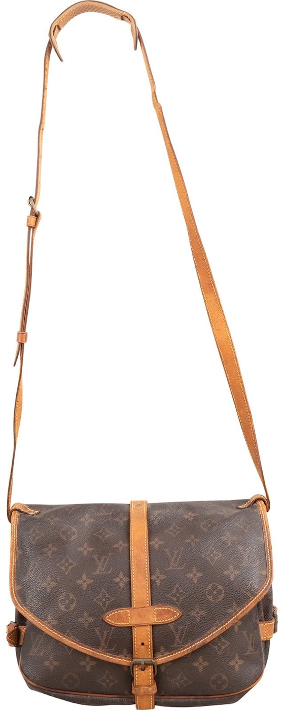 Louis Vuitton Monogram Canvas Saumur 30 Crossbody Bag