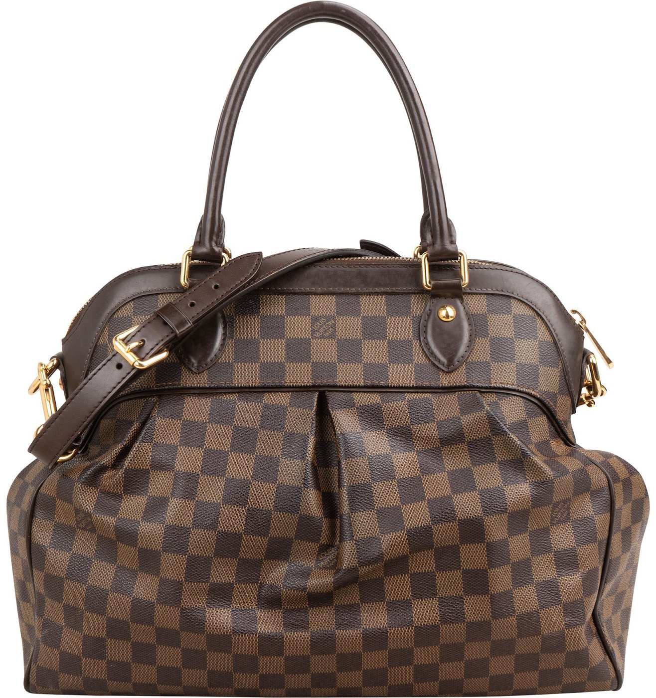 Louis Vuitton Monogram Damier Ebene Trevi GM Handbag