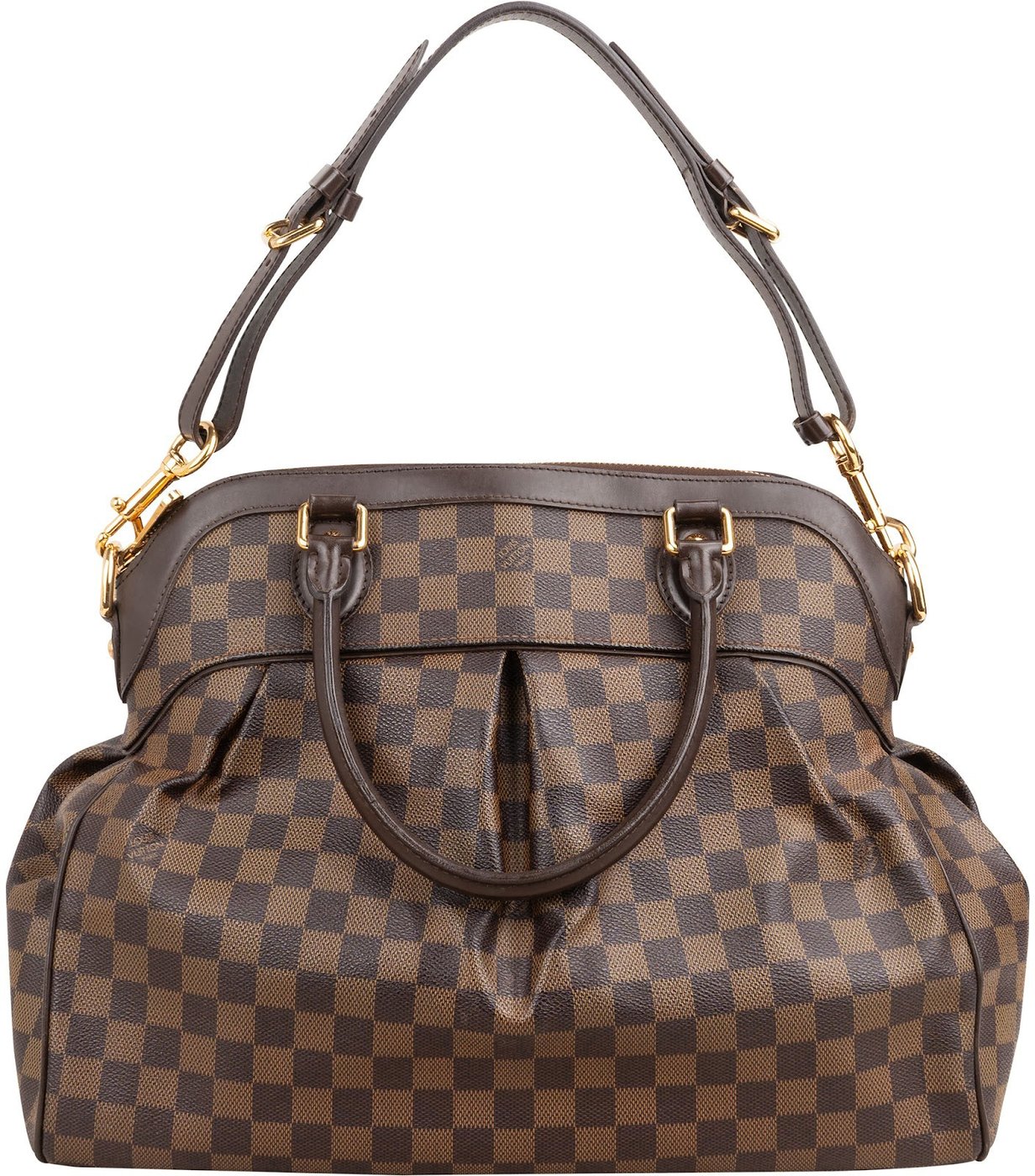 Louis Vuitton Monogram Damier Ebene Trevi GM Handbag