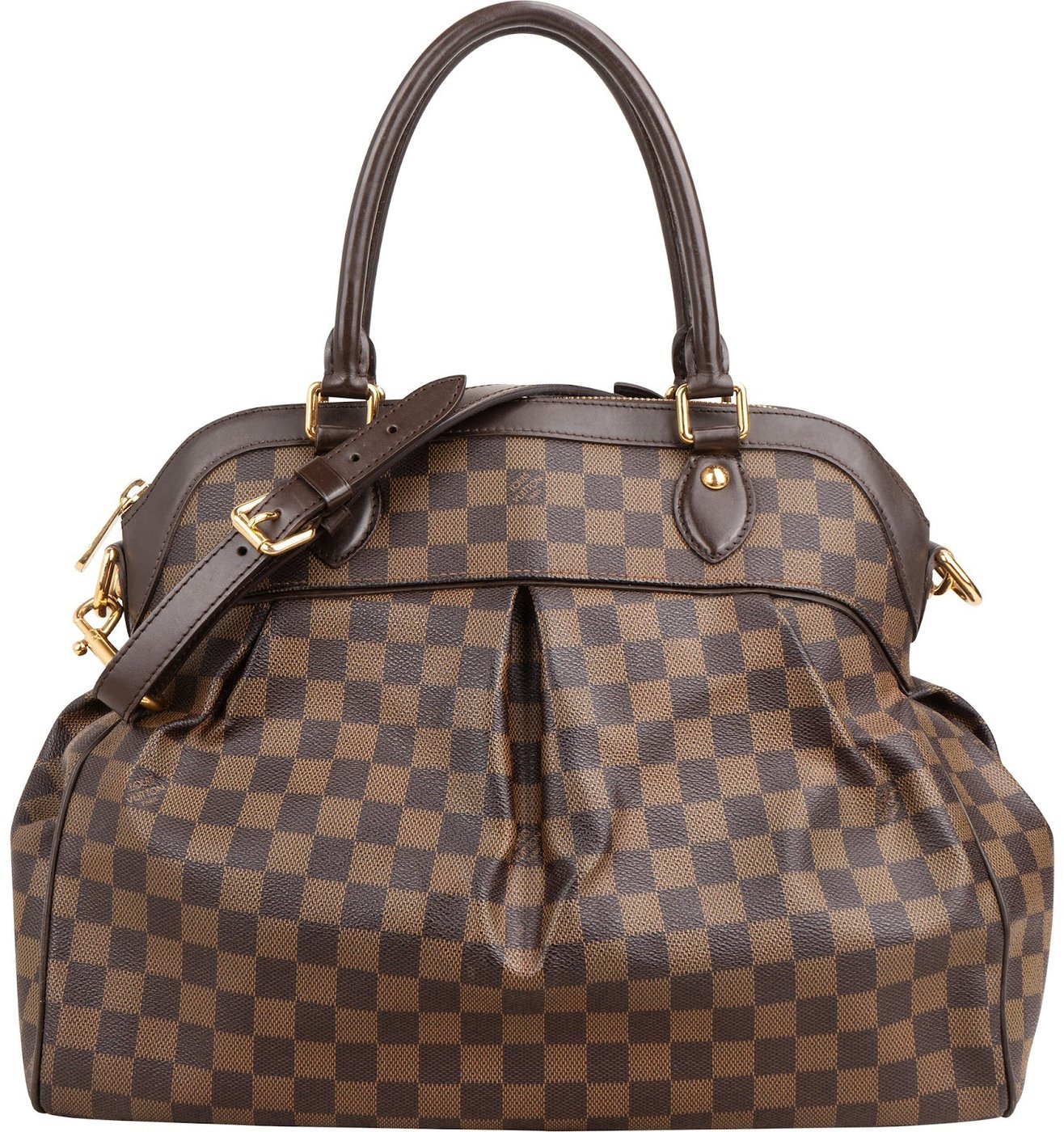 Louis Vuitton Monogram Damier Ebene Trevi GM Handbag