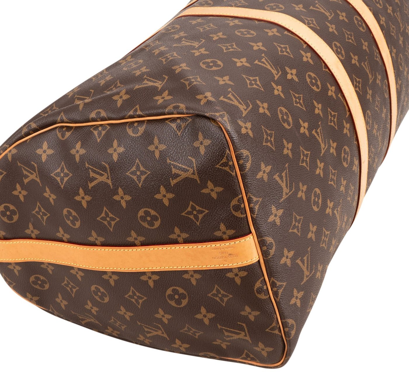 Louis Vuitton Monogram Canvas Keepall 55 Bandoulière Travel Bag