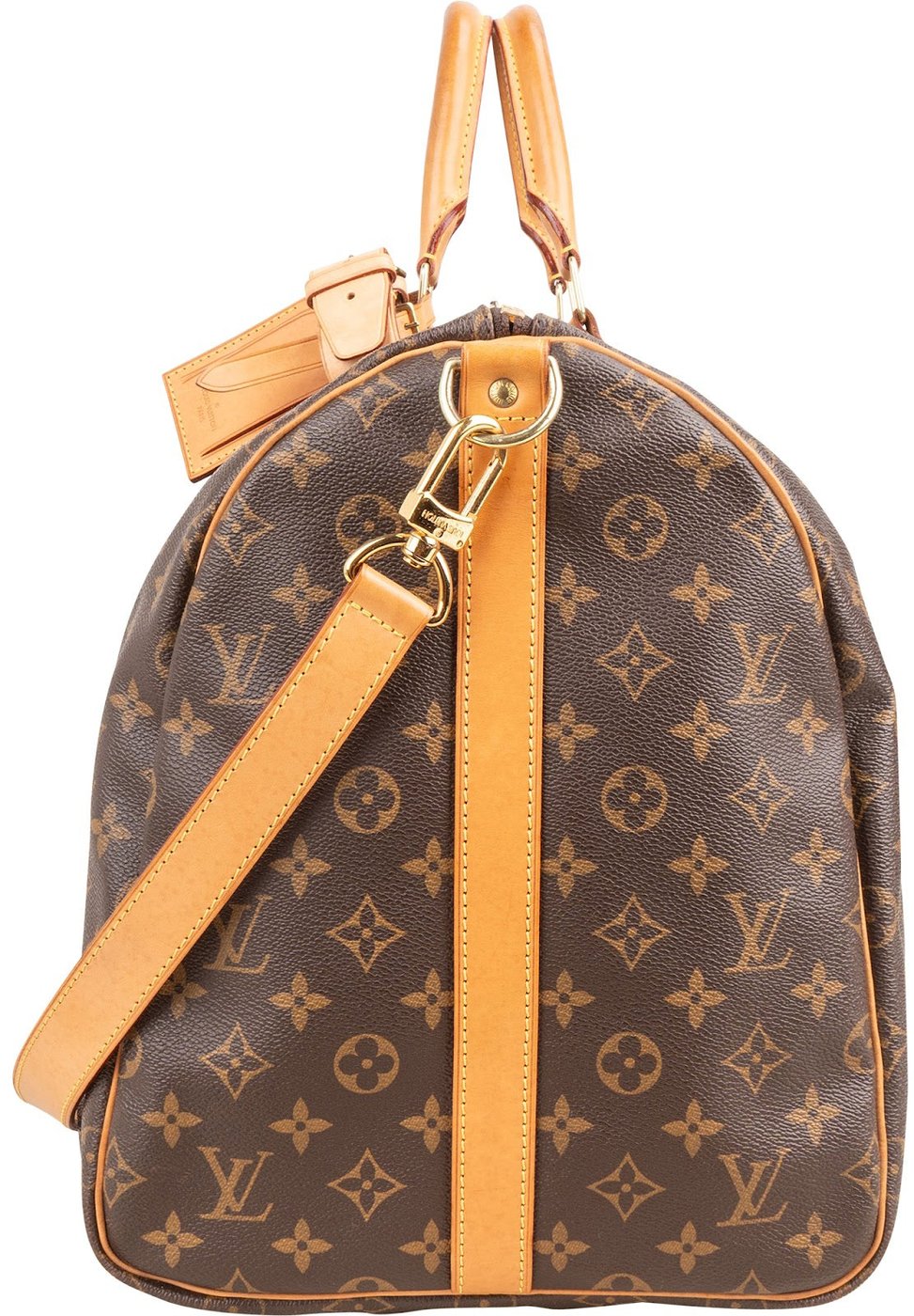 Louis Vuitton Monogram Canvas Keepall 55 Bandoulière Travel Bag