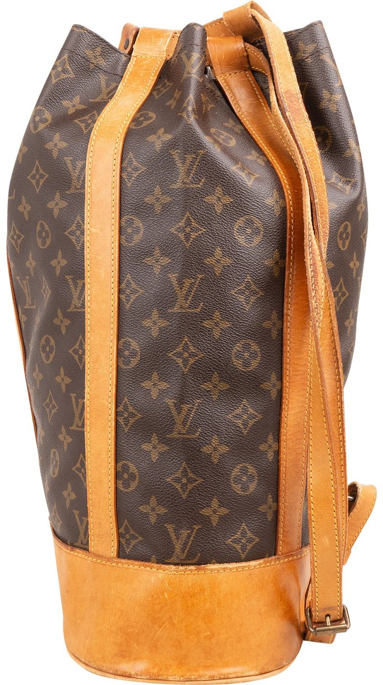 Louis Vuitton Monogram Canvas Randonnee GM Backpack Shoulder Bag
