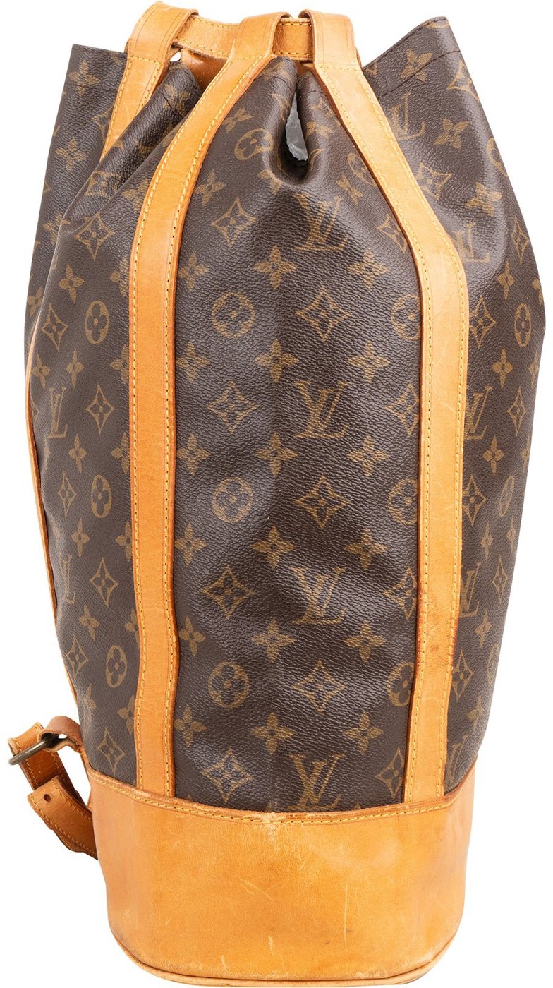 Louis Vuitton Monogram Canvas Randonnee GM Backpack Shoulder Bag