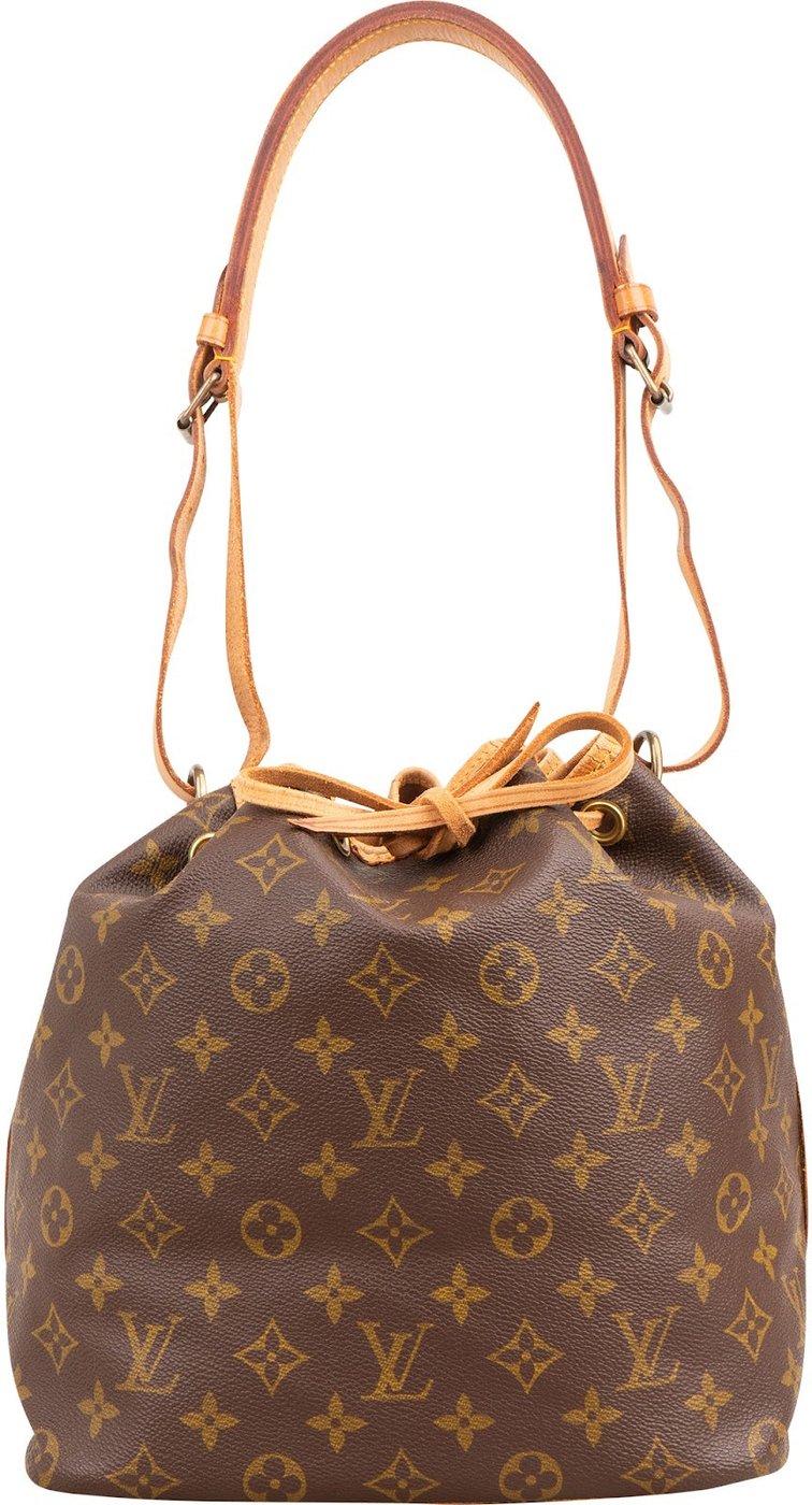 Louis Vuitton Monogram Canvas Sac Noé Petit Shoulder Bag