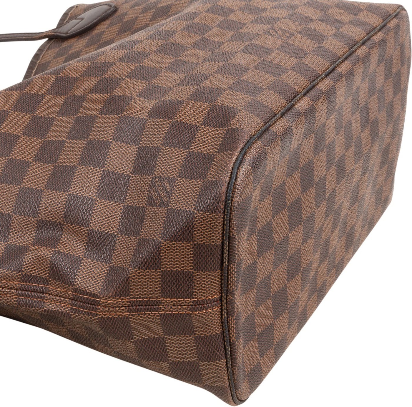 Louis Vuitton Monogram Damier Ebene Canvas Neverfull MM Shoulder Bag