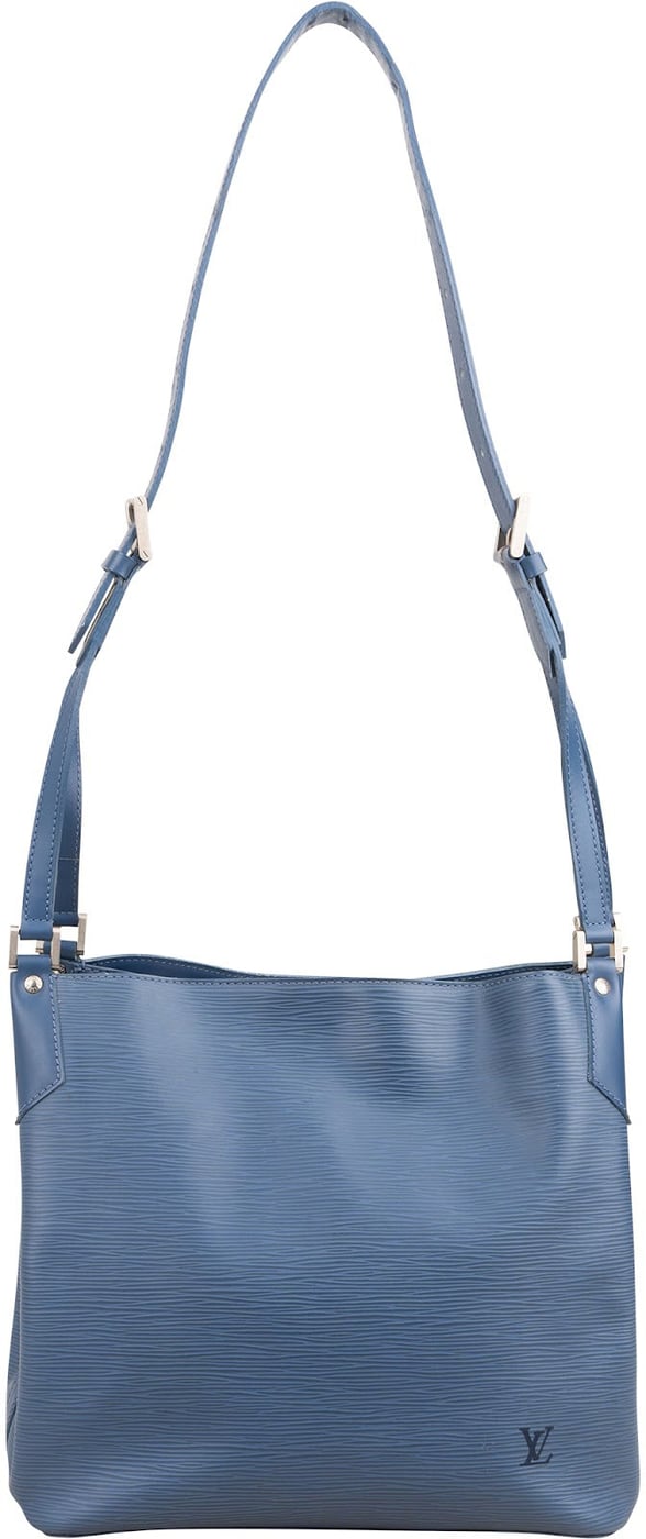 Louis Vuitton Blue Epi Leather Mandara Shoulder Bag