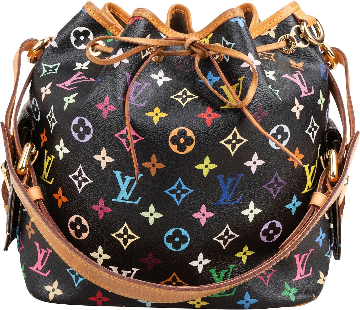 Louis Vuitton Monogram Murakami Multicolor Sac Noé Petit Shoulder Bag