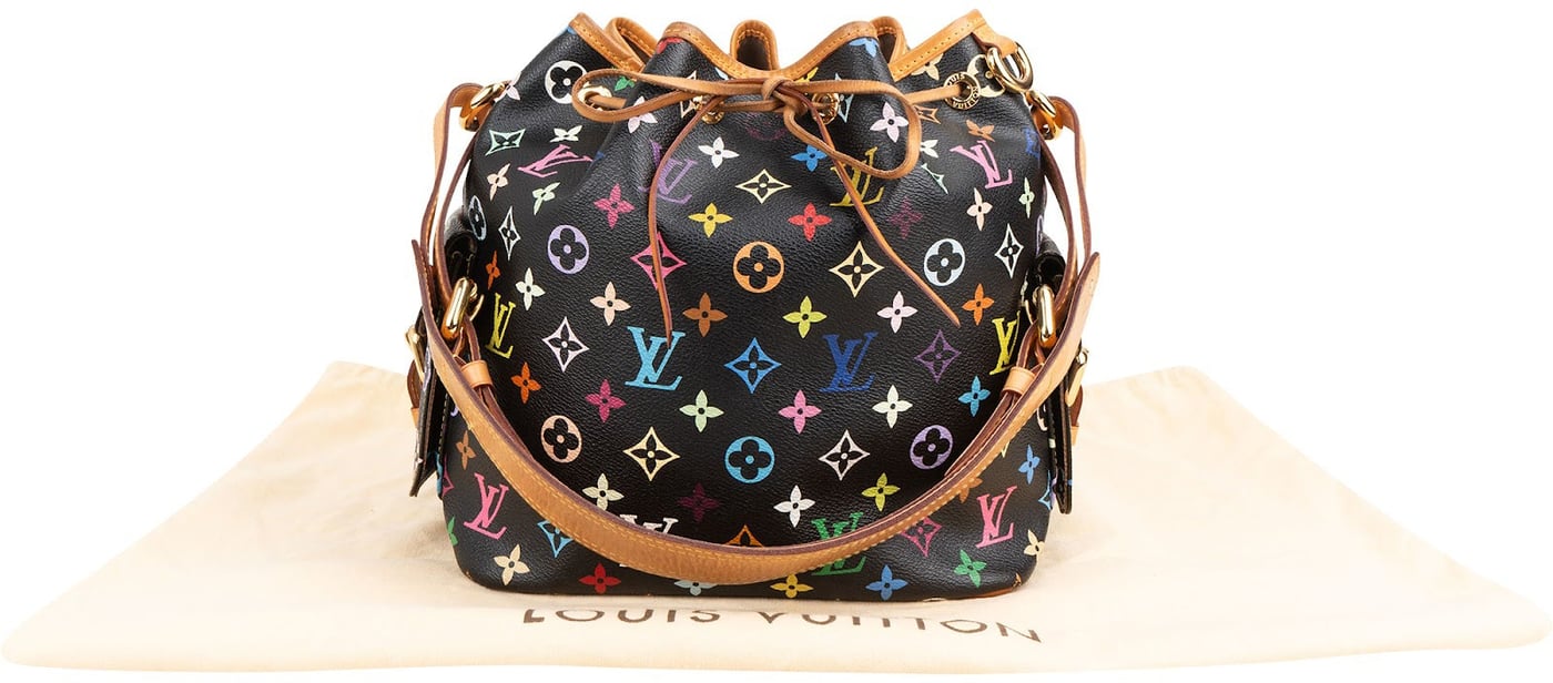 Louis Vuitton Monogram Murakami Multicolor Sac Noé Petit Shoulder Bag